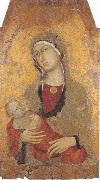 Simone Martini Madonna with Child (mk39) France oil painting reproduction